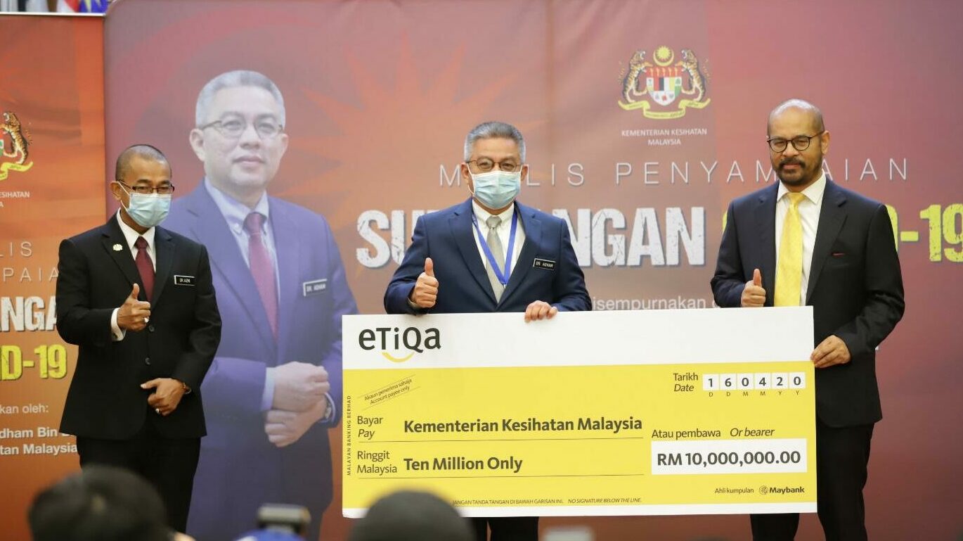 Contribution Of COVID-19 Test Kits To The Ministry Of Health